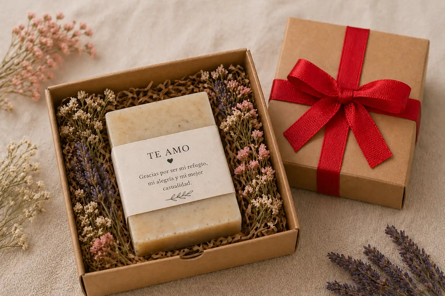 jabon artesanal de regalo para mama